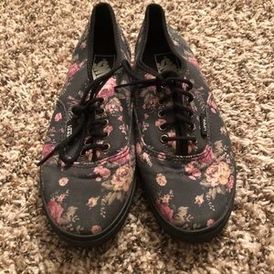 Floral vans
